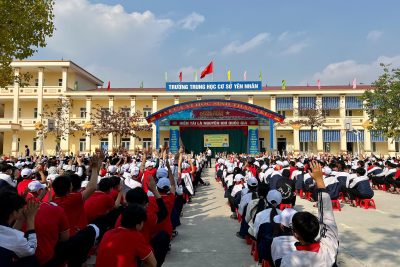 TRƯỜNG THCS YÊN NHÂN: TRANG BỊ KỸ NĂNG SƠ CẤP CỨU – HÀNH TRANG SINH TỒN CHO HỌC SINH